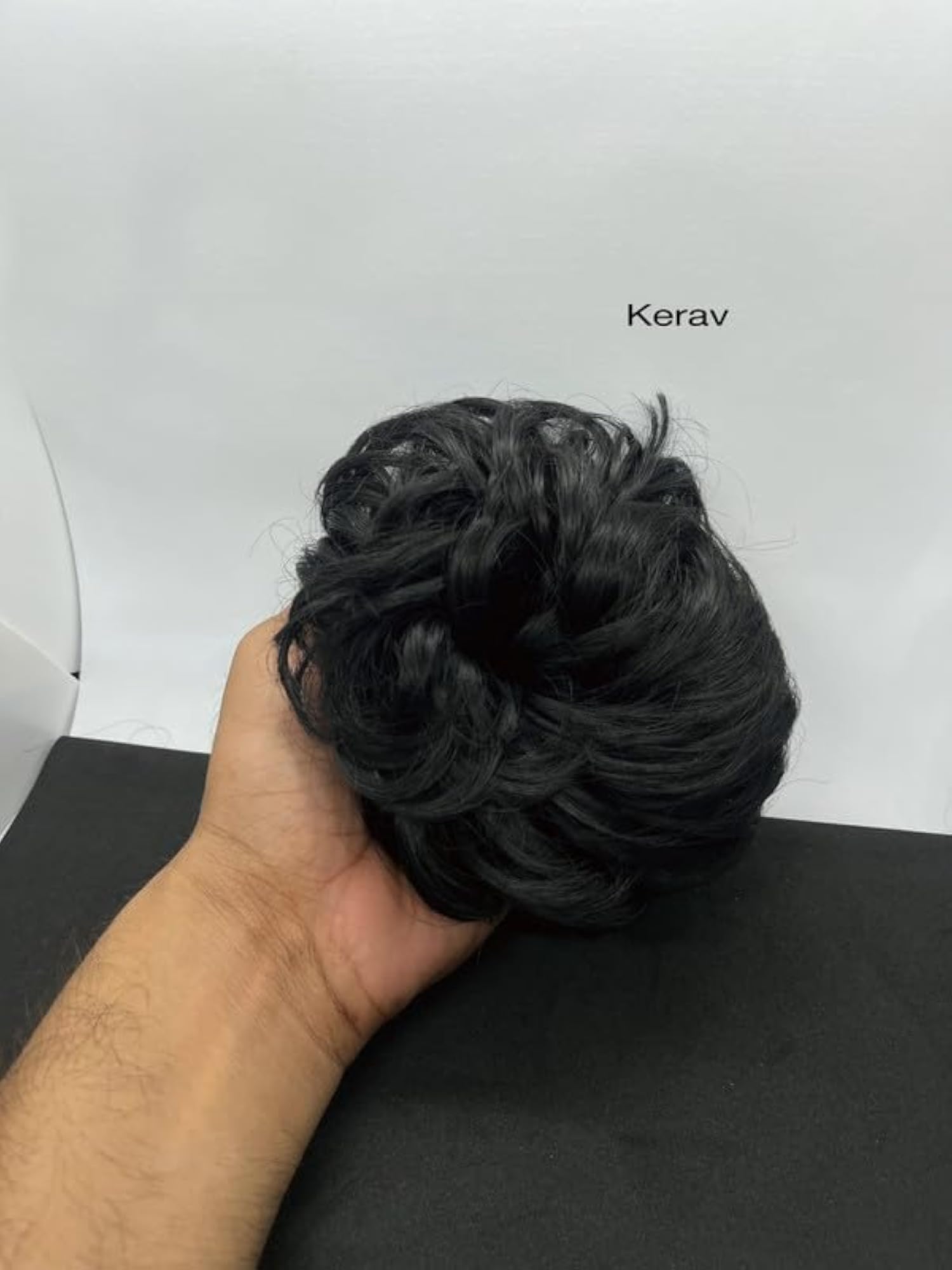 Fancy Ruffel Juda Bun Natural Brown Hair Extension